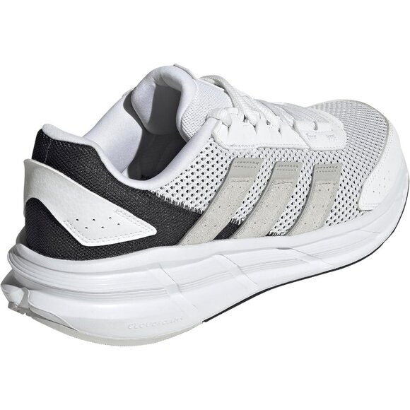 ⚡Adidas Men's White/Grey/Black Imported Rubber Lace Closure Fashion Sneaker - Picture 3 of 7